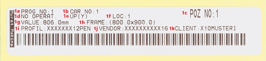 Sample Label